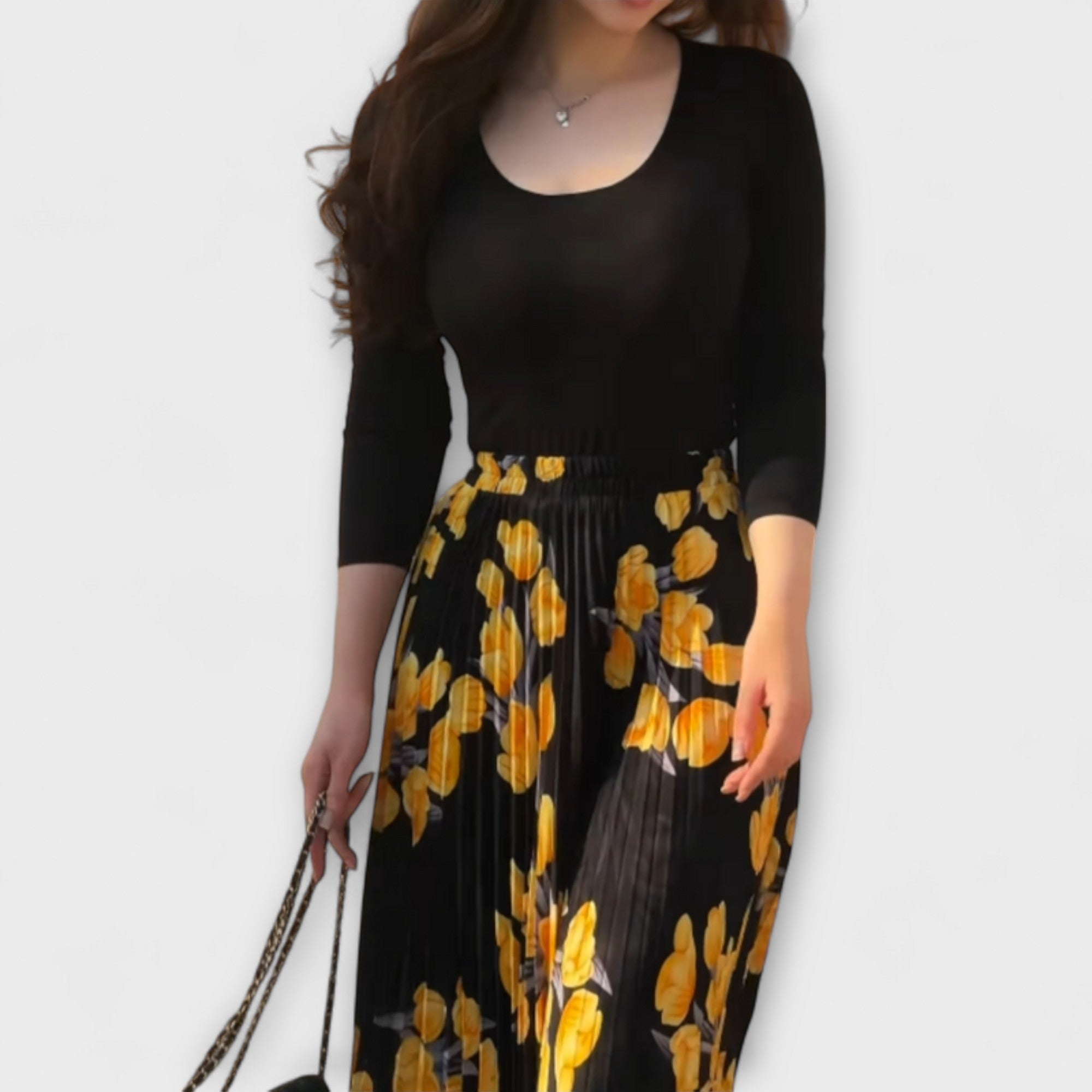 Violette - Faltenrock und Top Ensemble