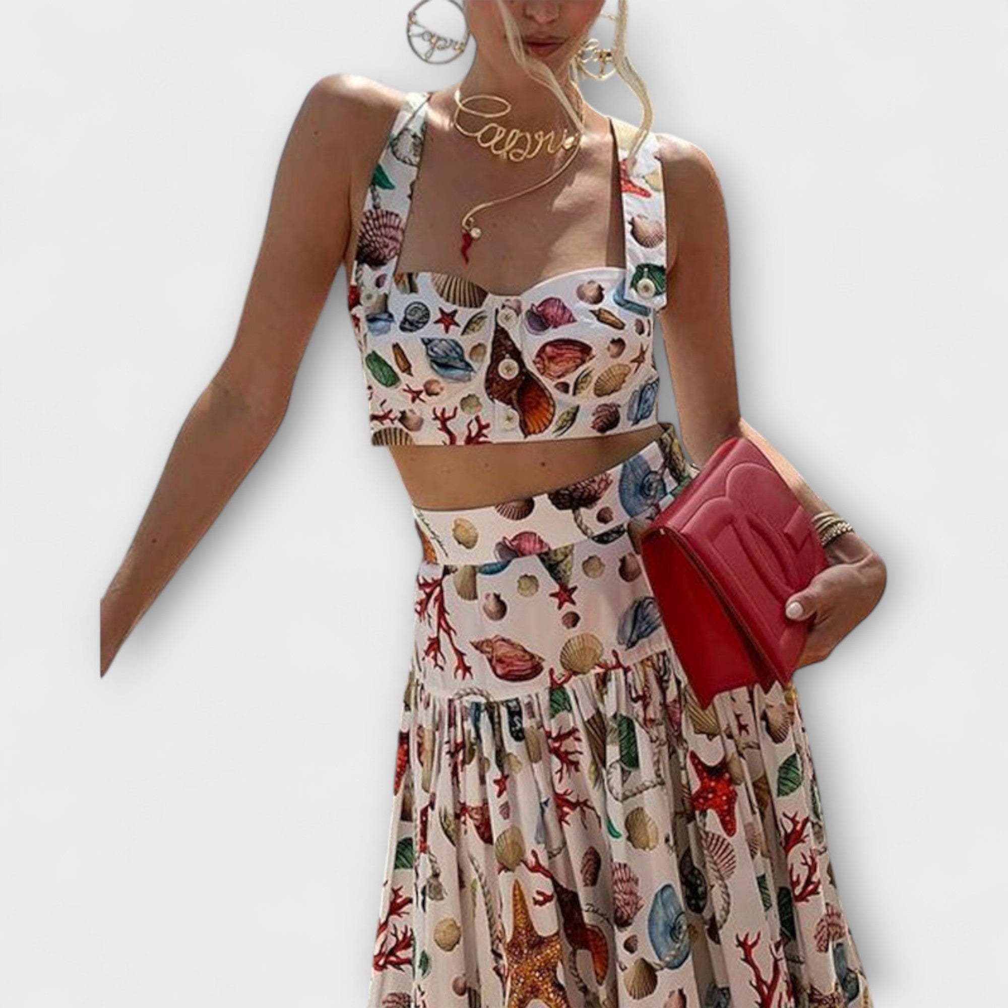 Heather - Schickes zwei-teiliges Rock-Set