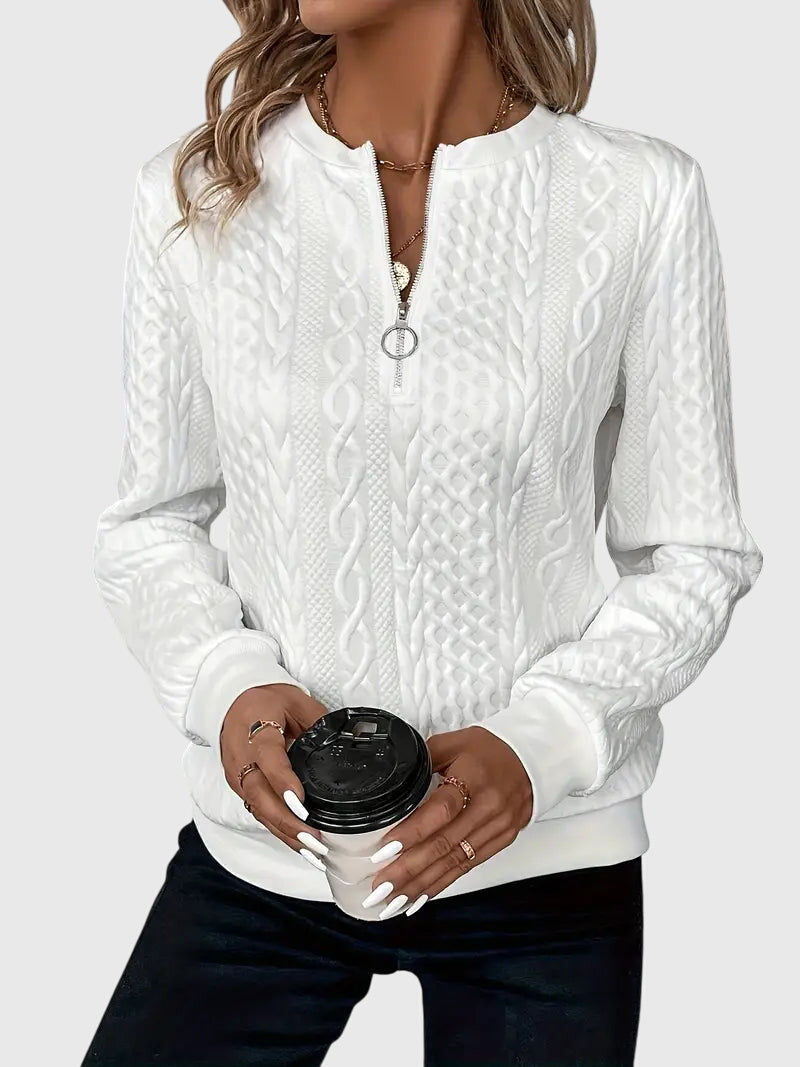 Nora™ | Pullover mit Reißverschluss