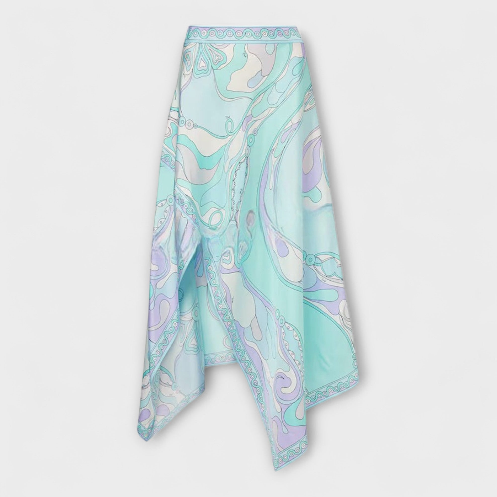 Everly - Set aus Neckholder-Top und asymmetrischem Midi-Rock