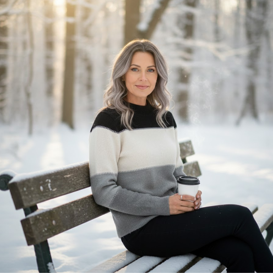 Elina | Lässiger & Eleganter Pullover