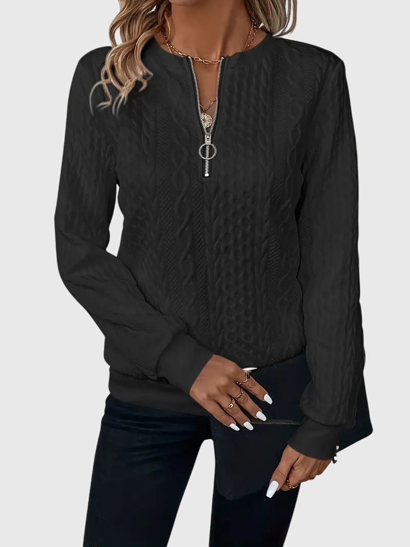 Nora™ | Pullover mit Reißverschluss