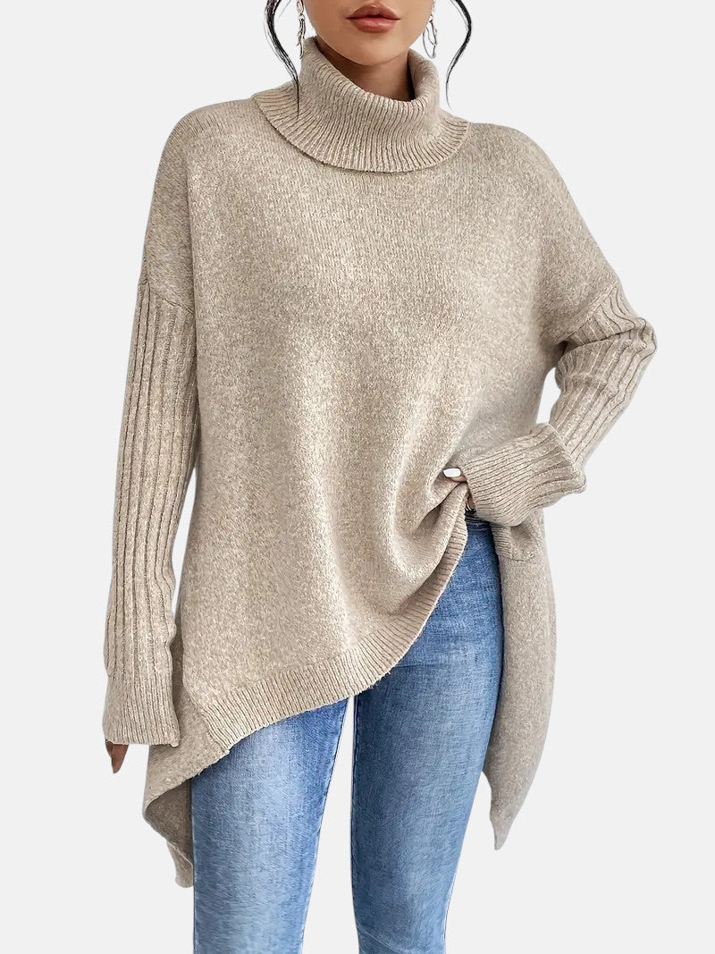 Brigitte | Langer Turtle Neck Pullover