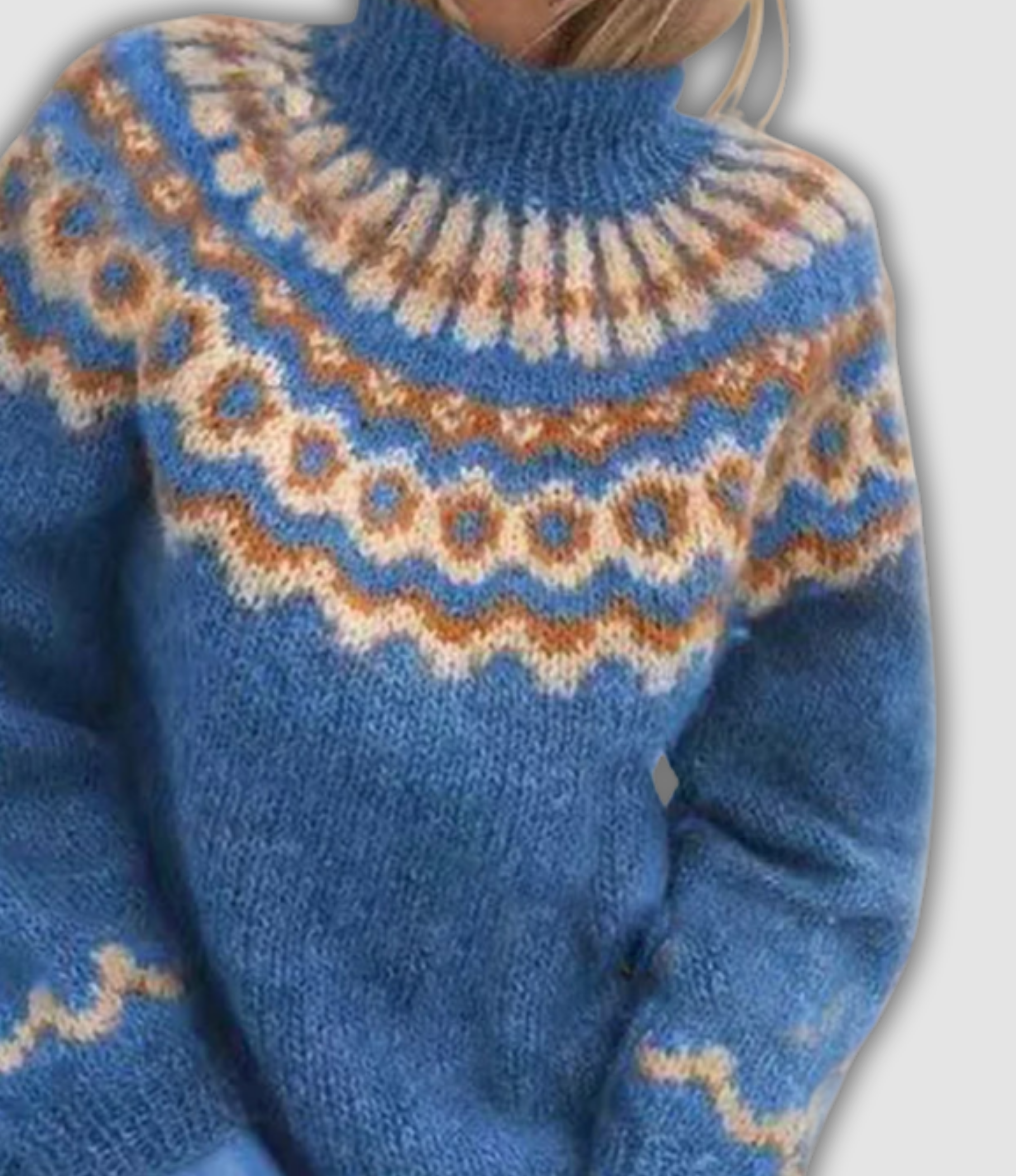 DIE MIA | RETRO STEHKRAGENSWEATER