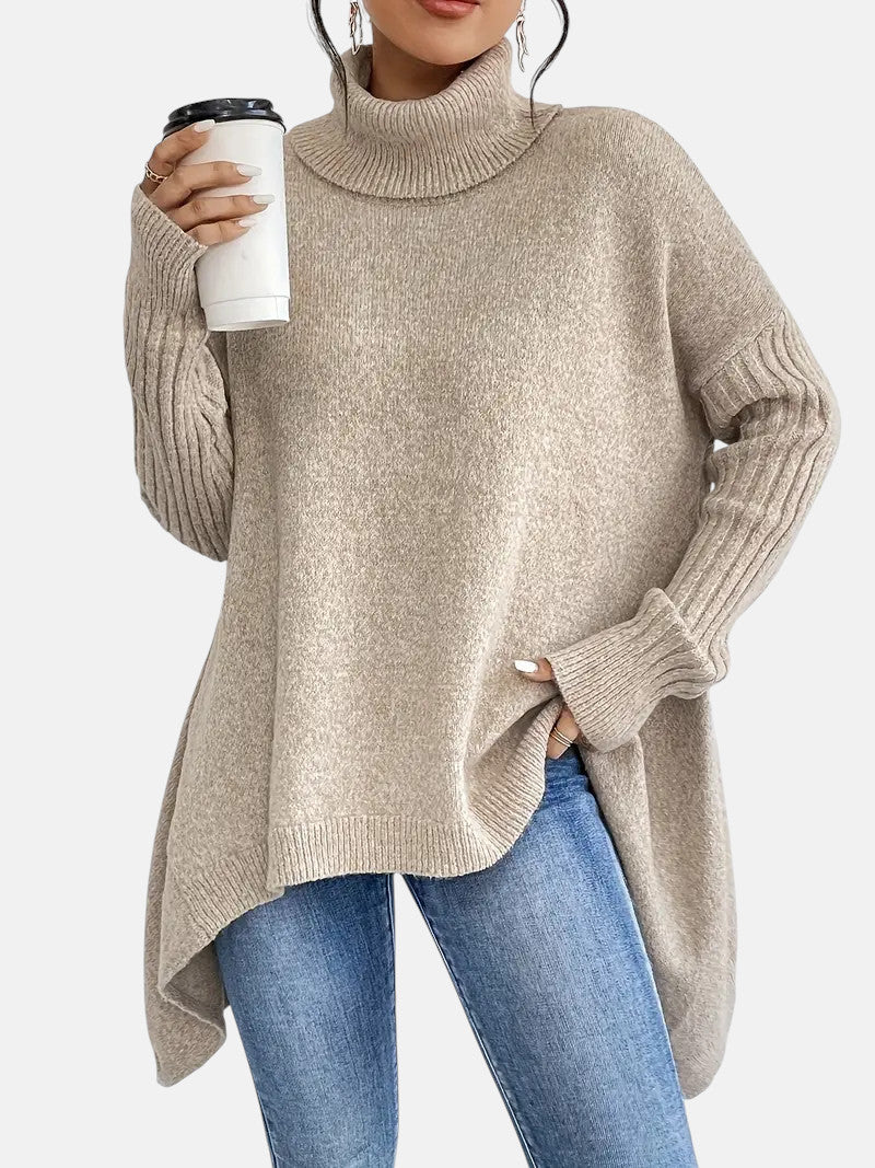 Brigitte | Langer Turtle Neck Pullover