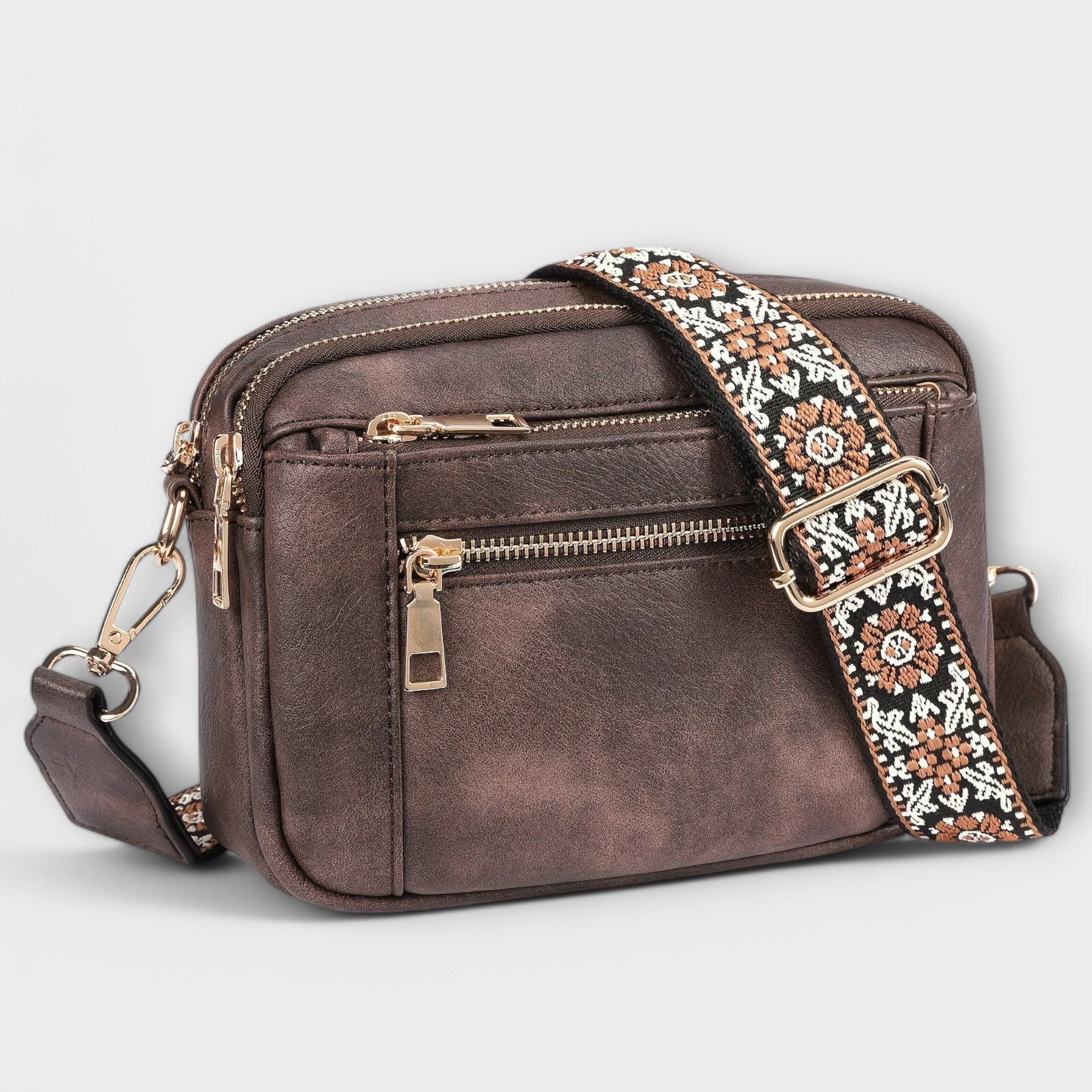 Aurora. - Crossbody Tasche aus veganem Leder