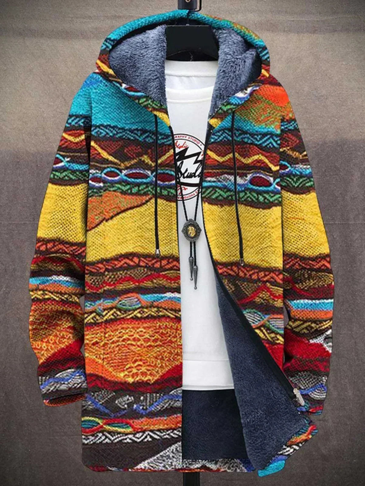 Bronte | Luxuriöser Cardigan mit künstlerischer Inspiration