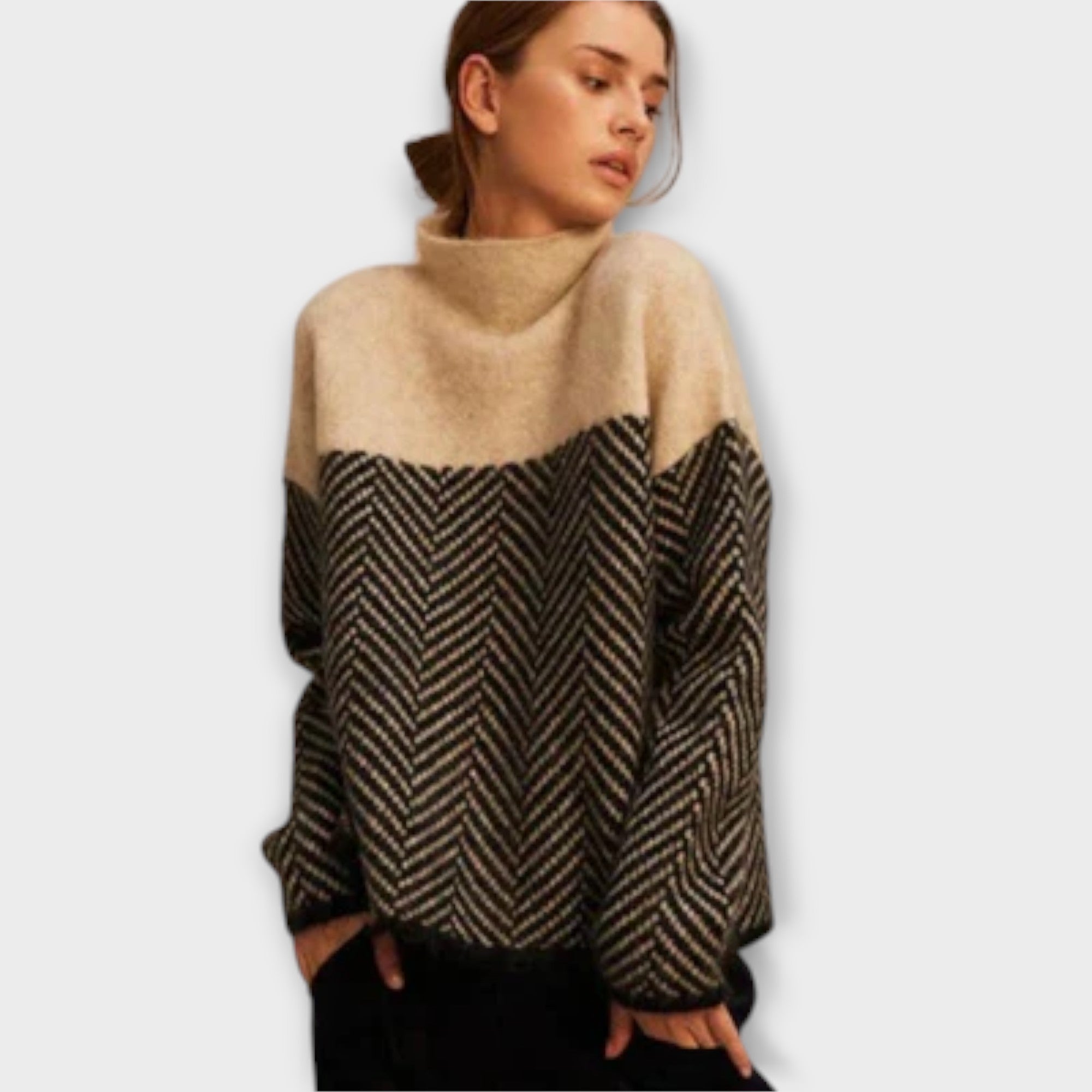 Aurora - Weicher Rollkragenpullover