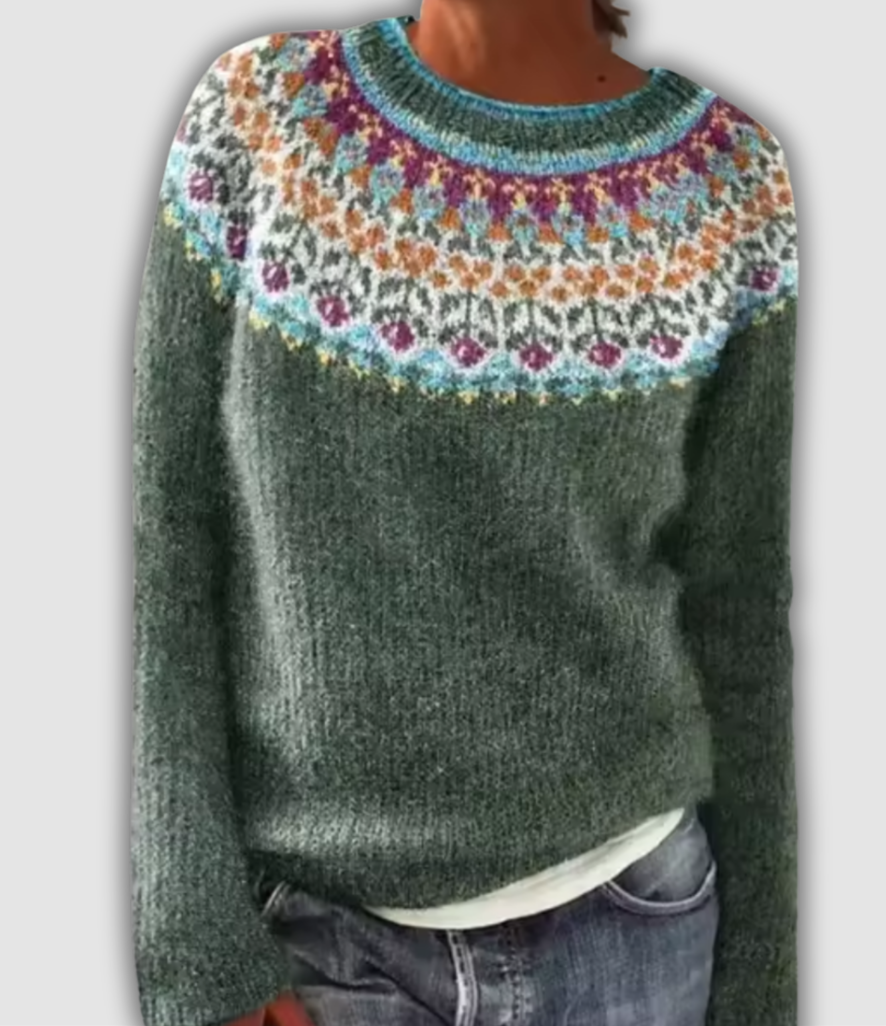 DER AVELINE | RETRO-PULLOVER