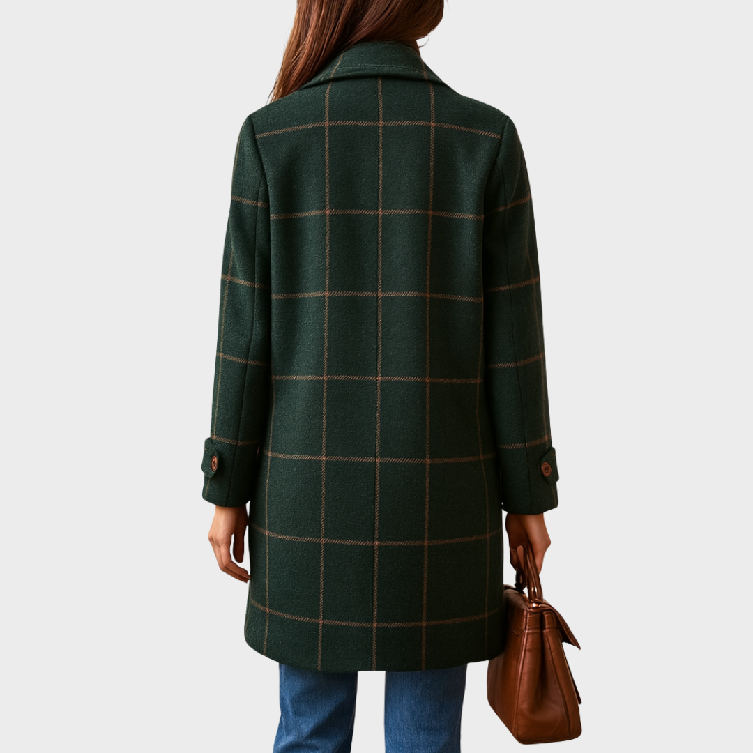 Klassischer Tweedmantel für Frauen