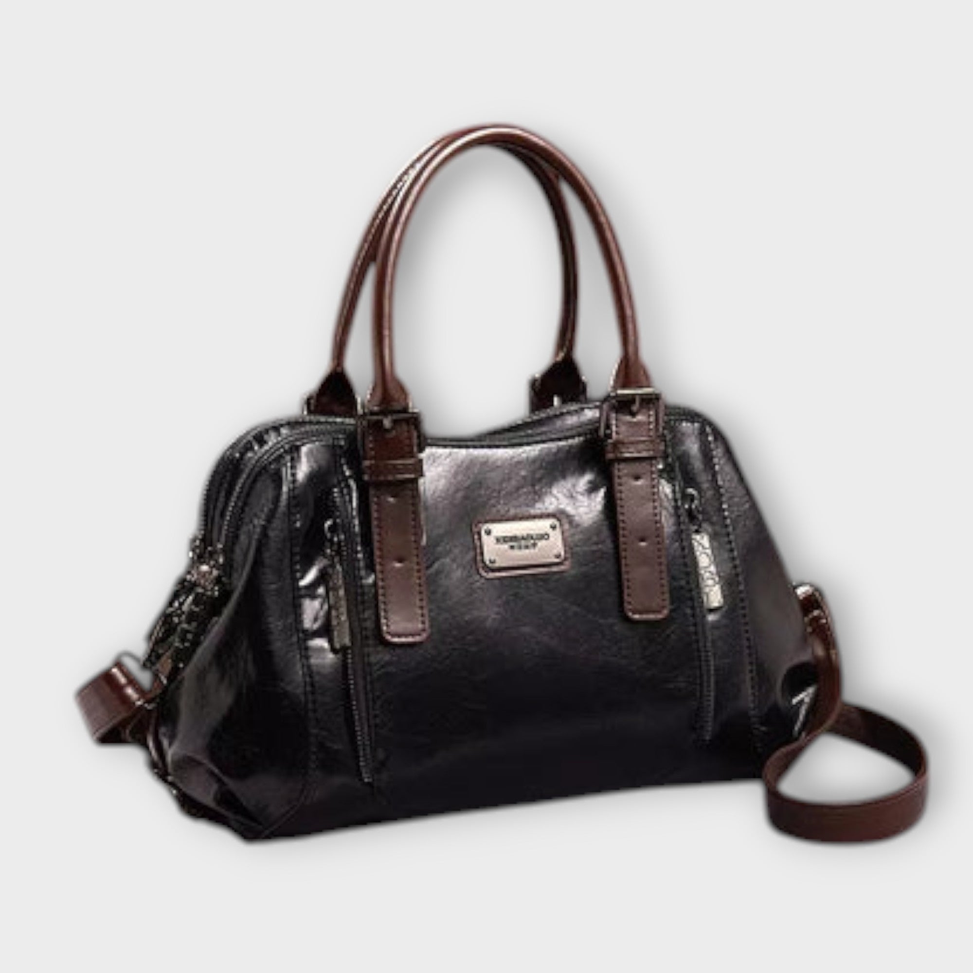 Aurora. - Elegante Vintage-Schultertasche